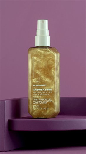 Magali Dondon | @elysemirotoff vous montre comment utiliser le spray shimmer Shine de chez @kevin.murphyfr 😂😂😂😂😂😂 Vous faites aussi comme ça ? | Instagram