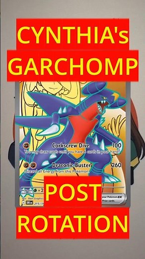 CYNTHIA'S GARCHOMP POST ROTATION DECKLIST