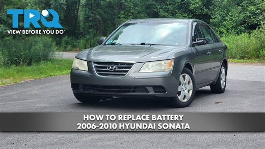 How to Replace Battery 2006-2010 Hyundai Sonata