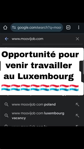 #recruitment au #luxembourg🇱🇺 L'inscription c'est gratuite #viral #Foryou postuler pour tenter votre chance