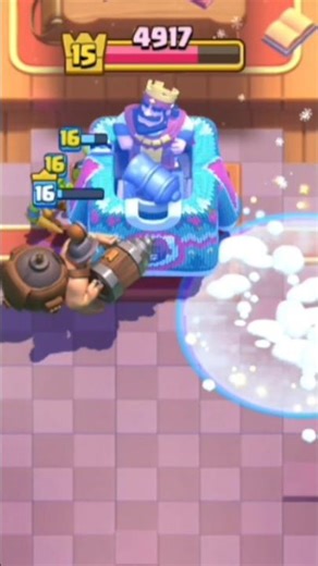 LO QUE HACE UN GRAN MINERO CON 1 DE VIDA #clashroyale