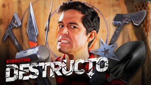 239K views · 138 reactions | Have you ever wondered just how much physical damage one of our Encrypted USB Drives can take? In our latest episode of Destructo, we literally threw everything we had at them. ⚒ Khail Anonymous helps us find out just how much damage these drives can withstand  | Kingston Technology | Facebook