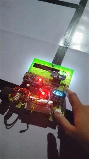 DIY Basic Line Follower Robot #linefollowerrobot #lfr