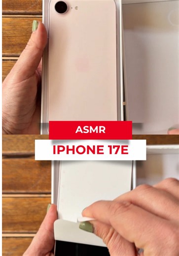 📲 ¡Os traemos un ASMR del nuevo iPhone 17e! #iPhone17 #iPhone17e #asmr #tecnologia