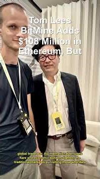 BitMines 100M Ethereum Gamble Doomed