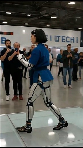 Robot Karate Demo Leaves Tech Expo Visitors SPEECHLESS