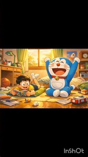 Doraemon & Nobita Lazy Day 😂 Best Cartoon Animation Story | AI Doraemon Stories