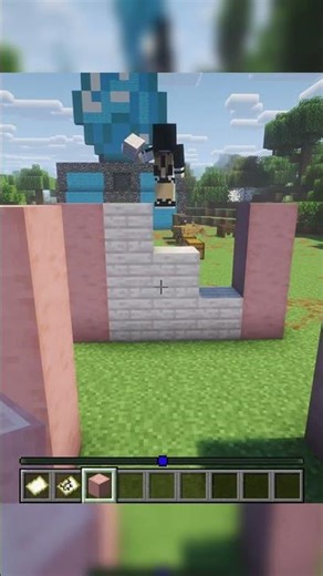 MINECRAFT OCEAN ILLUSION🌊 #minecraft #shorts