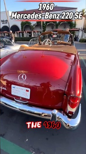 The Timeless Elegance: A Dive into the 1960 Mercedes-Benz 220 SE