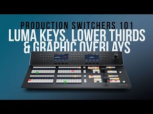 Video Keys Explained: Luma Keys, Lower Thirds & Graphic Overlays