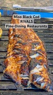 Miso Black Cod (Sablefish) My Version Rivals Fine Dining Recipes You’ll Need to Make It #blackcod