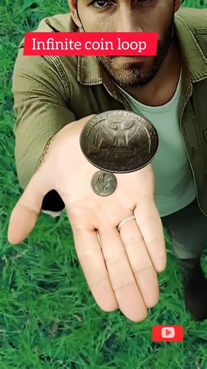 Infinite coin loop -🔁#shorts