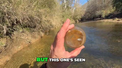 Mysterious creek treasure hunt - unearthing bottles and history!