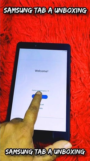 SAMSUNG TAB-A UNBOXING REVIEW #samsung #TAB-A