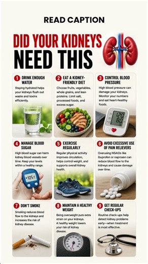 Your Kidneys Need These 9 Daily Habits