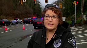 Students and staff on board a Renton School District bus survived a terrifying crash off 3rd and Bronson in Renton this afternoon but sadly, police say one passenger died in the sedan that hit the bus. | Nia Wong