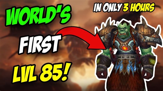 Cataclysm Classic World First Level 85 Achieved by Lmgd1 in Under 3 Hours