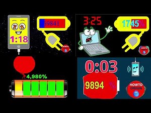 Battery Overcharging Animation Compilation #1