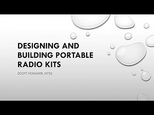 SnoVARC Portable Radio Packages Presentation 05/01/25