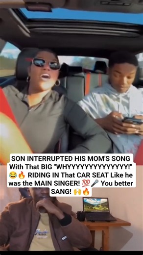 He INTERRUPTED HIS MOM'S SONG With That BIG "WHYYYY" 🤣 SANG #music #musicians #explore #challenges