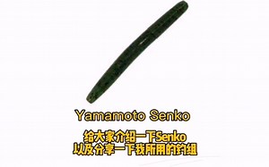 Senko是Yamamoto老爷子伟大的发明，分享一下我所使用的Senko钓组