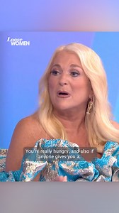 2.3M views · 14K reactions | "If every time you raise a fork to your mouth, your mother looks horrified, what are you supposed to do?" Vanessa Feltz unpacks where her lifelong battle with weight first began. | Loose Women | Facebook