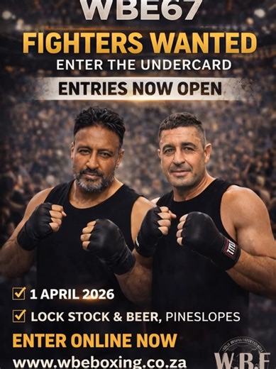 Join the Action at WBE67 Boxing Undercard!