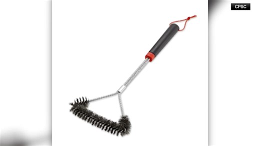 Weber recalls some grill brushes with bristles that can detach and be swallowed