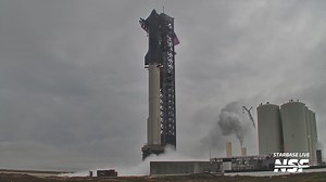86K views · 1K reactions | While the full WDR was aborted once again, SpaceX performed a partial tanking test on Starship Booster 10, with both the Methane and Lox tanks getting partially frosty. Stay tuned to NASASpaceflight.com 's Starbase Live 24/7 to see what happens next, link in comments below  | NASASpaceflight.com | Facebook