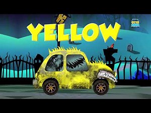 Scary Car | Halloween Educational Video | Street Vehicle