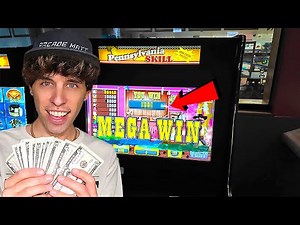 MEGA WIN During Bonus Game On A PA Skill Slot Machine!