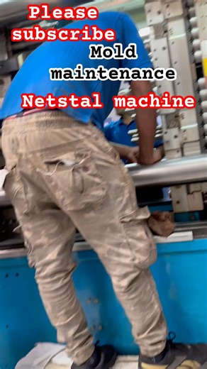 Mold maintenance Netstal injection molding machine high speed production #machine #automobile