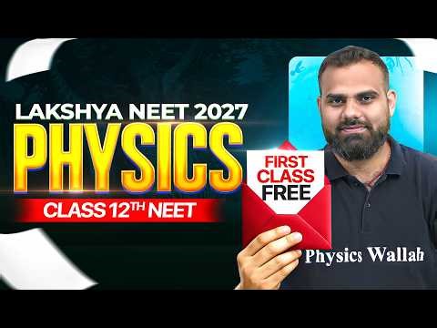 1st FREE Physics Class by MR Sir | Lakshya NEET 2027🔥