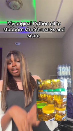 Python Oil for Effective Stretch Mark Treatment