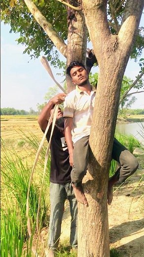 How to pull the rope around the neck