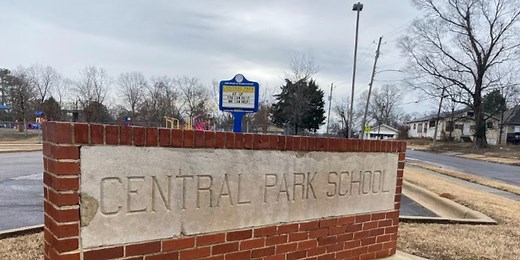 Central Park Elem. School significantly improves state report card