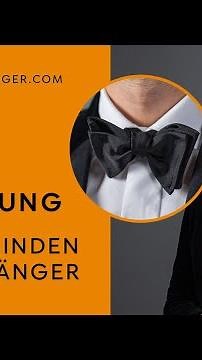 Fliege binden: In 6 Schritten zum perfekten Querbinder | [ANLEITUNG]