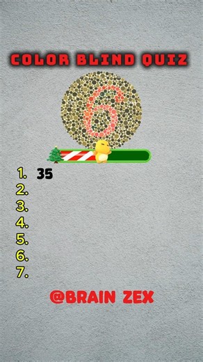99% Fail! Color Blind Test! #quiz #guess #colorblindtest #challengeyourself