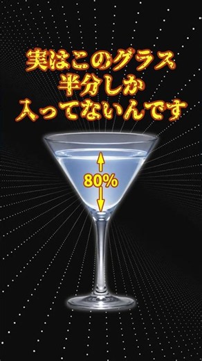 An Interesting Math Story: The Water in the Cocktail Glass