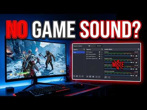 PS5 Game Sound Not Working in OBS (Fix It Fast)