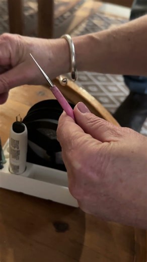 Tool tidy time. Threads, awls, needles and scissors in one spot! #beading #tidywithme