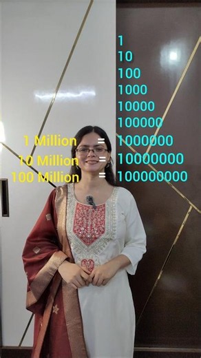 Million, Billion & Crore Explained | Easy Conversion in English #shorts #viral #english