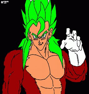 goku fase 10000 para colorear, goku fase 10000 para imprimir