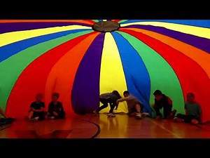 Parachute game Switching Places in mushroom