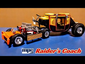 MPC Raider's Coach Model Car Kit Build Review