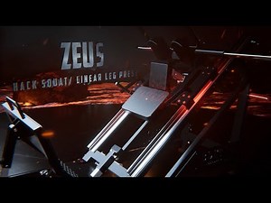 Zeus Hack Squat Linear Leg Press 3D Animation