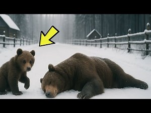 Crying Bear Cub Refuses To Leave Mom’s Side – What Rescuers Discovered Shocked Everyone