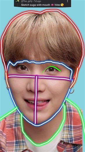 how to draw suga, easy to draw suga,suga sketch,suga drawing #goviral #art #suga #drawing #shorts