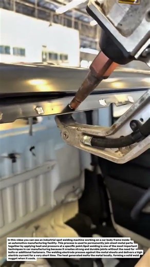 Amazing Spot Welding Process on Car Body | Smart Automotive Manufacturing Technology.