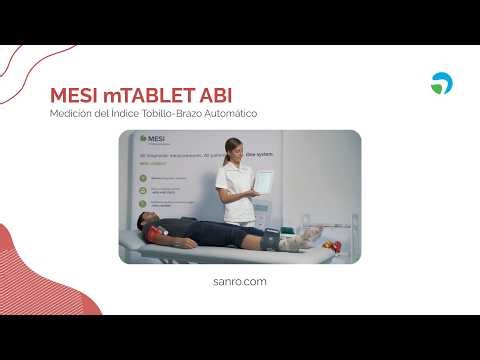 MESI mTABLET ABI | Medición del Índice Tobillo-Brazo | Sanro Electromedicina